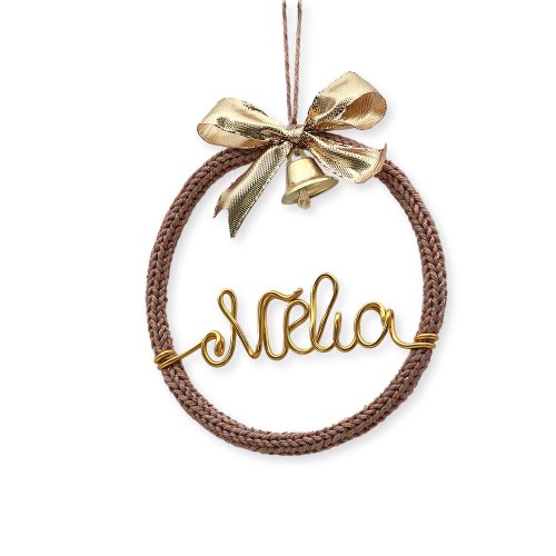 Bola de Natal com Nome